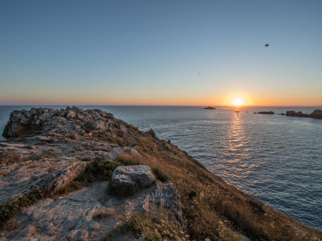 Coucher De Soleil Sur La Pointe Du Grouin Cancale Yann Langevin 7826