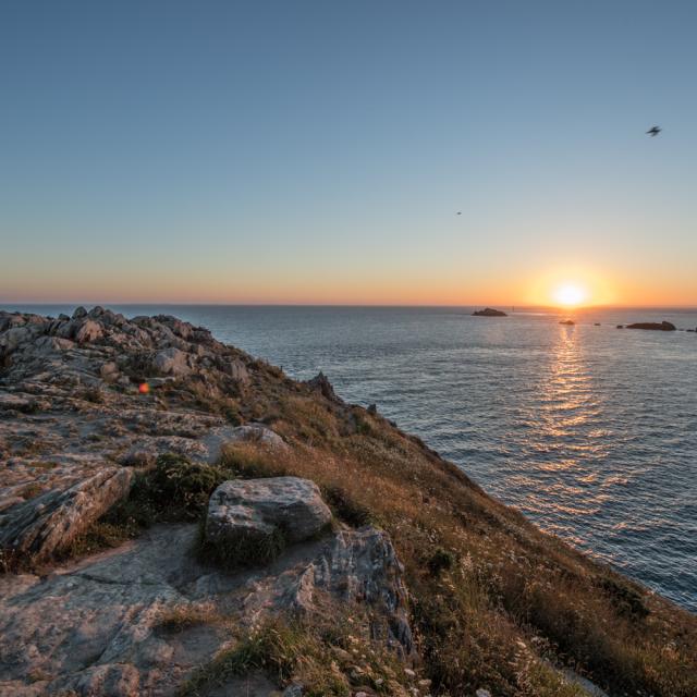 Coucher De Soleil Sur La Pointe Du Grouin Cancale Yann Langevin 7826