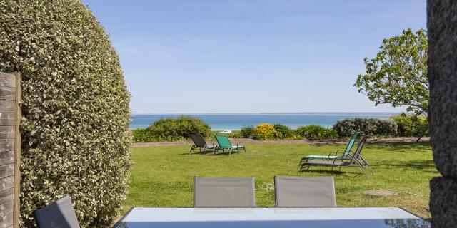 La Vue Mer Gite La Houle Metairie Du Vauhariot Cancale