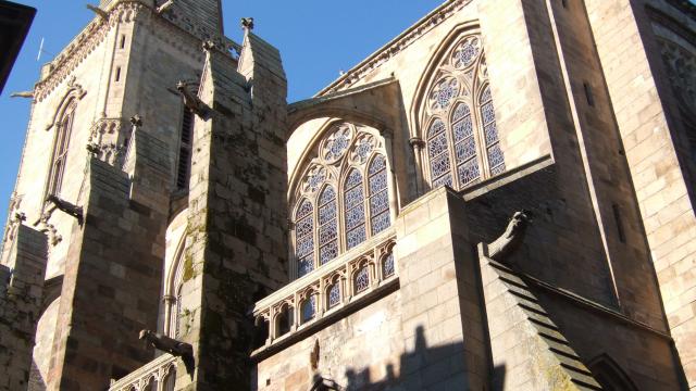 Cathedrale Saint Vincent Vue Exterieure St Malo Smbmsm 8753