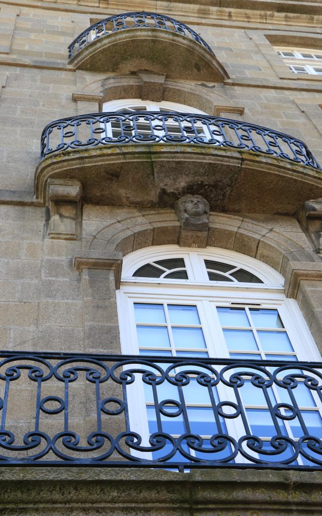 ©smbmsm Détail Balcon Intra Muros Saint Malo