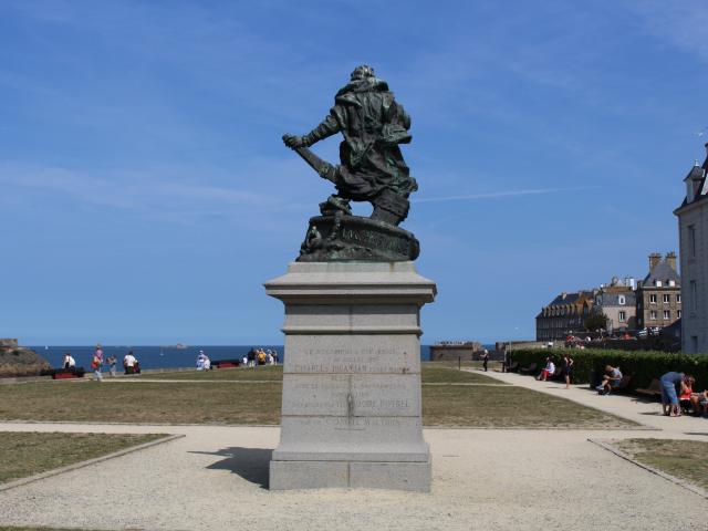 Statue Jacques Cartier St Malo Smbmsm 10135