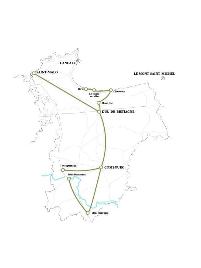 Carte Territoire Circuits Escale Cousue D Or