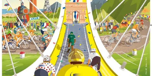 Affiche Officielle Tour De France 2025 Web