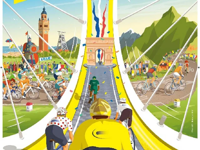 Affiche Officielle Tour De France 2025 Web